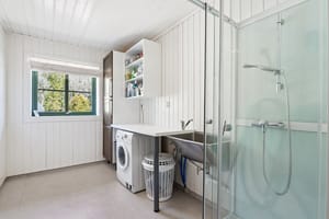 Vaskerom i våningshuset