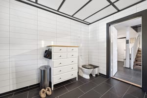 Bad i våningshuset