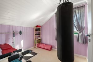Soverom i våningshuset