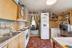Kjøkkenet i leilighet 2 i Solliveien 119
