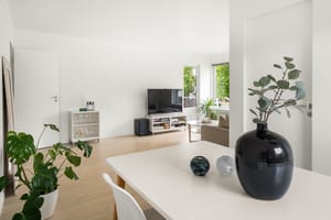 Åpen løsning mellom stue og spisestue ? perfekt for sosiale sammenkomster