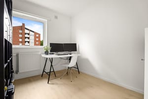 Soverommet benyttes i dag som hjemmekontor