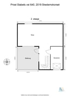 Plantegning - 2. etasje - 2D Floor Plan