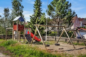 Hyggelig lekeplass for barna i nærheten