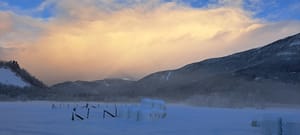 Vinterlys i nord