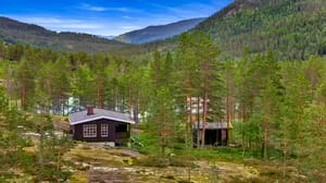 Det er en eksisterende hytte på Vigård i dag