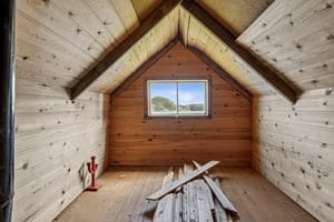 Loft hytte