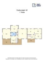 Plan våningshus 1. etasje