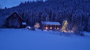 Julestemning på Breivold (selgers bilde)