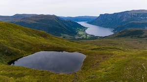 Eidså sett fra fjellet