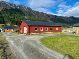 Verkstedet er nybeiset i 2024
