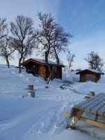 Koia på vinteren 