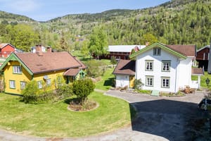 Landsbyen i Flatdal er et unikt sted hvor 10-12 gårdsbruk er plassert i en klynge og danner et hyggelig nabolag