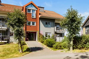 Innbydende inngangsparti