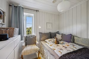 Soverom i våningshuset