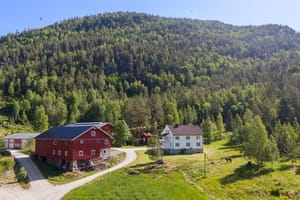 Eiendommen ligger i Tørdal ca. 25 km fra kommunesenter Bø. Det er 5,5 km til Tørdal skole og barnehage