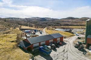 Verkstedbygg for store landbruksmaskiner