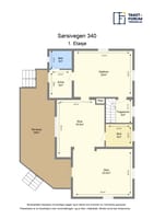 Sørsivegen 340 - Planskisse 1. Etasje 