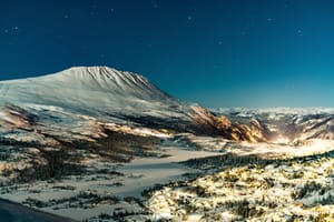 Langrenn og tur - Gaustaområdet med Kvitåvatn, Gaustatoppen, Hardangervidda og Rjukan. Foto Øyvind Stensrud