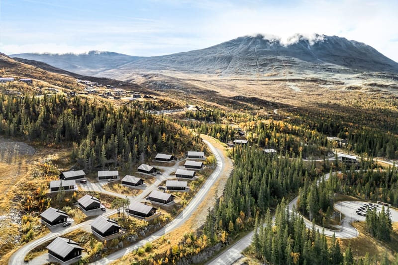 Fyrieggvegen 1 - 31 Hedderstun ved Gaustatoppen