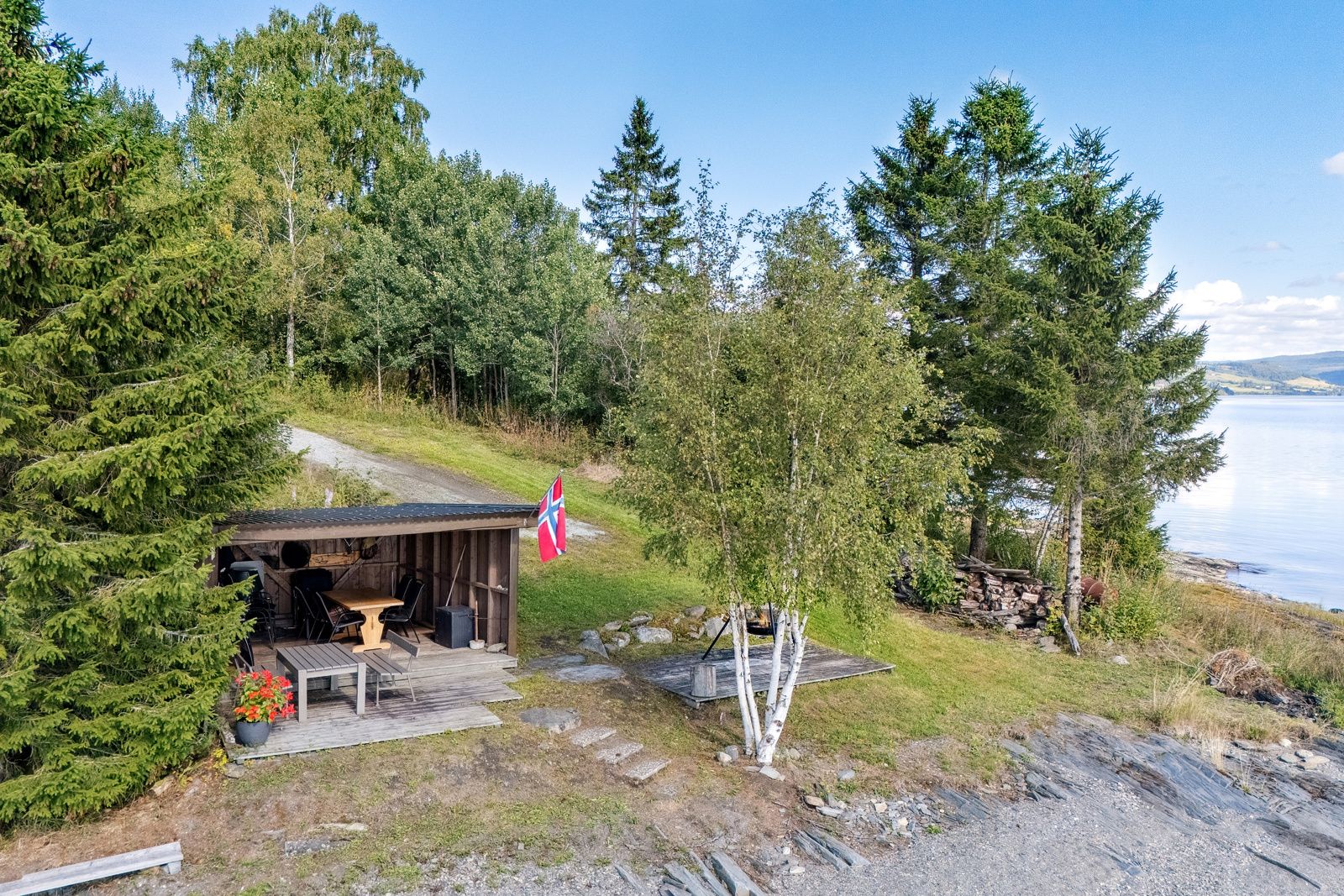 Gapahuk ved Selbusjøen