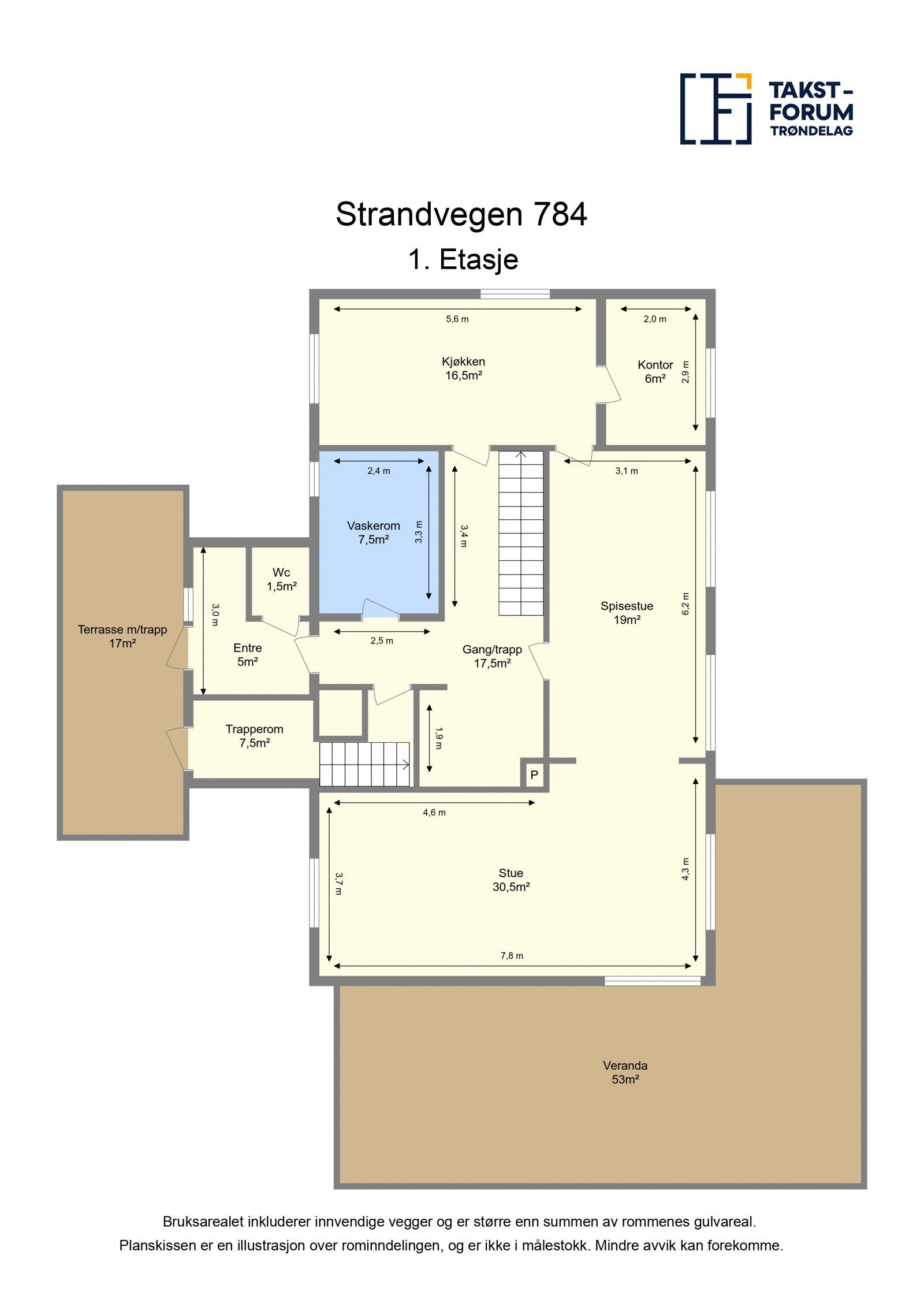 Planskisse våningshus