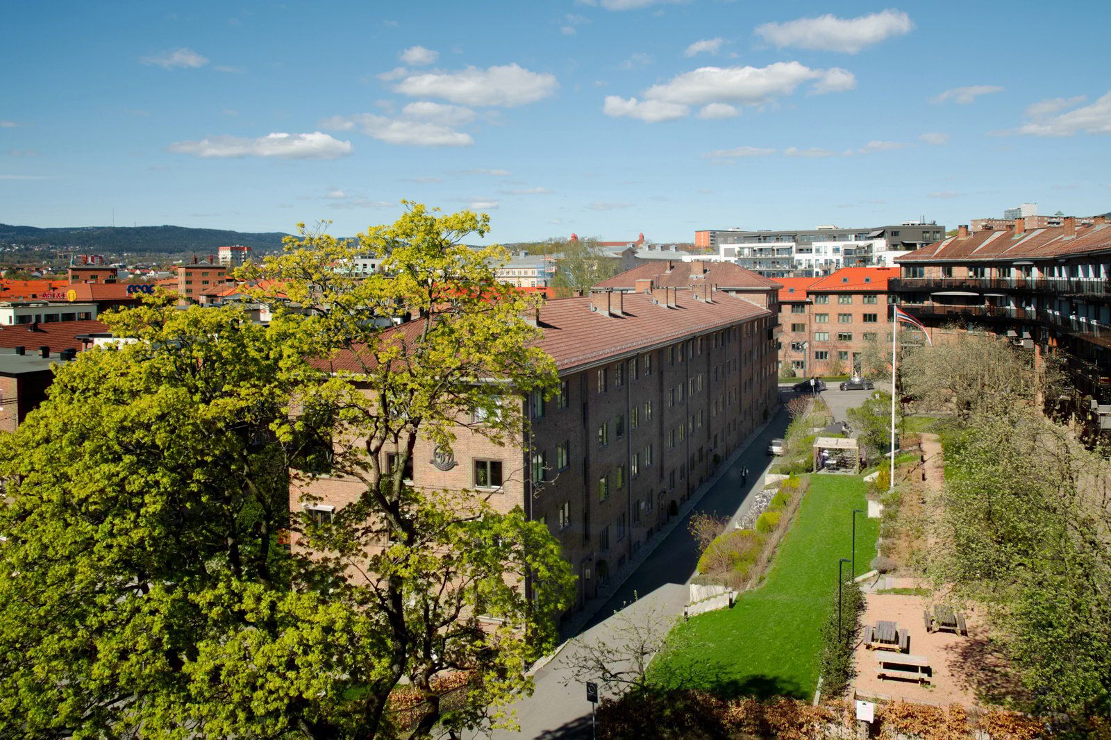 Bilde av leilighetsbygget