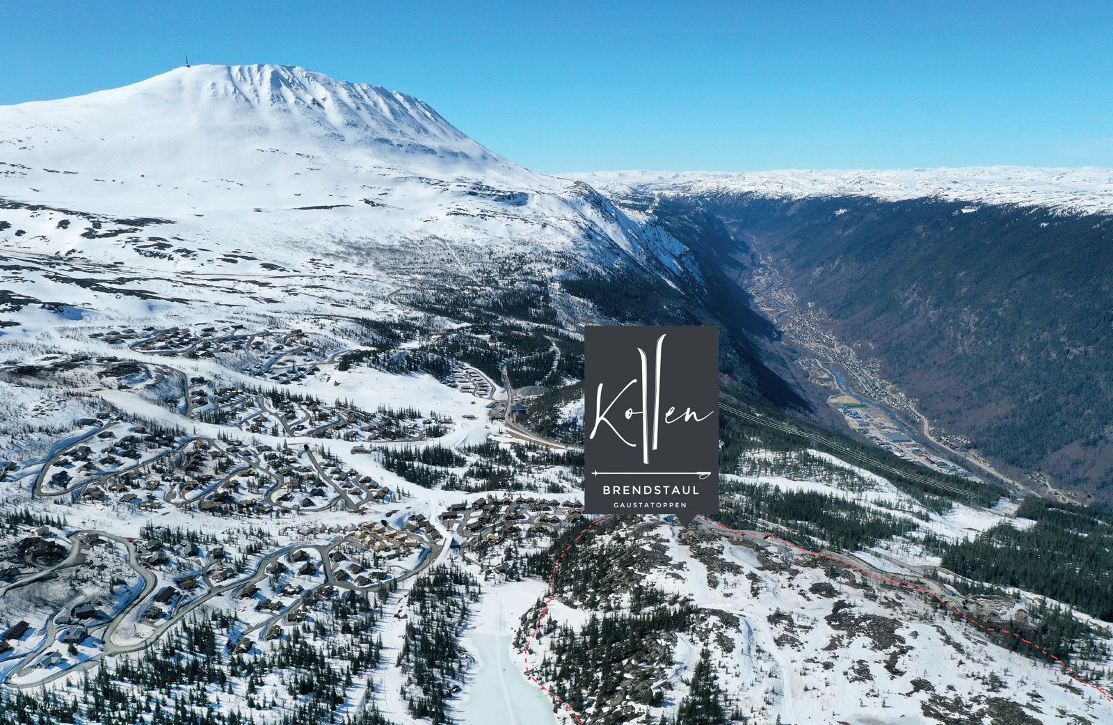 Kollen ved Gaustatoppen og Rjukan