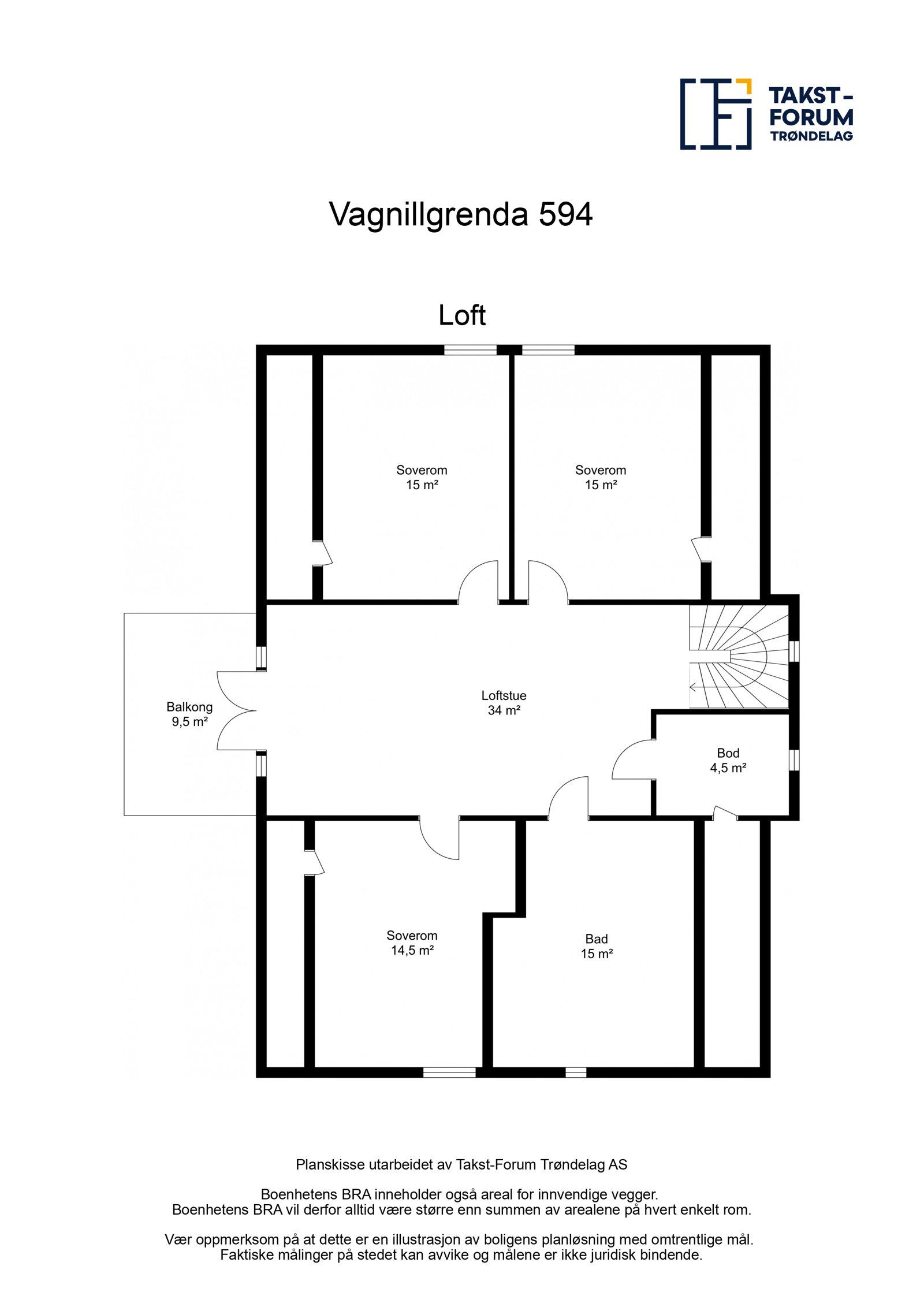 Våningshus 2. etasje