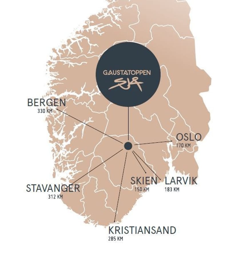 Gaustatoppen Sjå i hjertet av Telemark