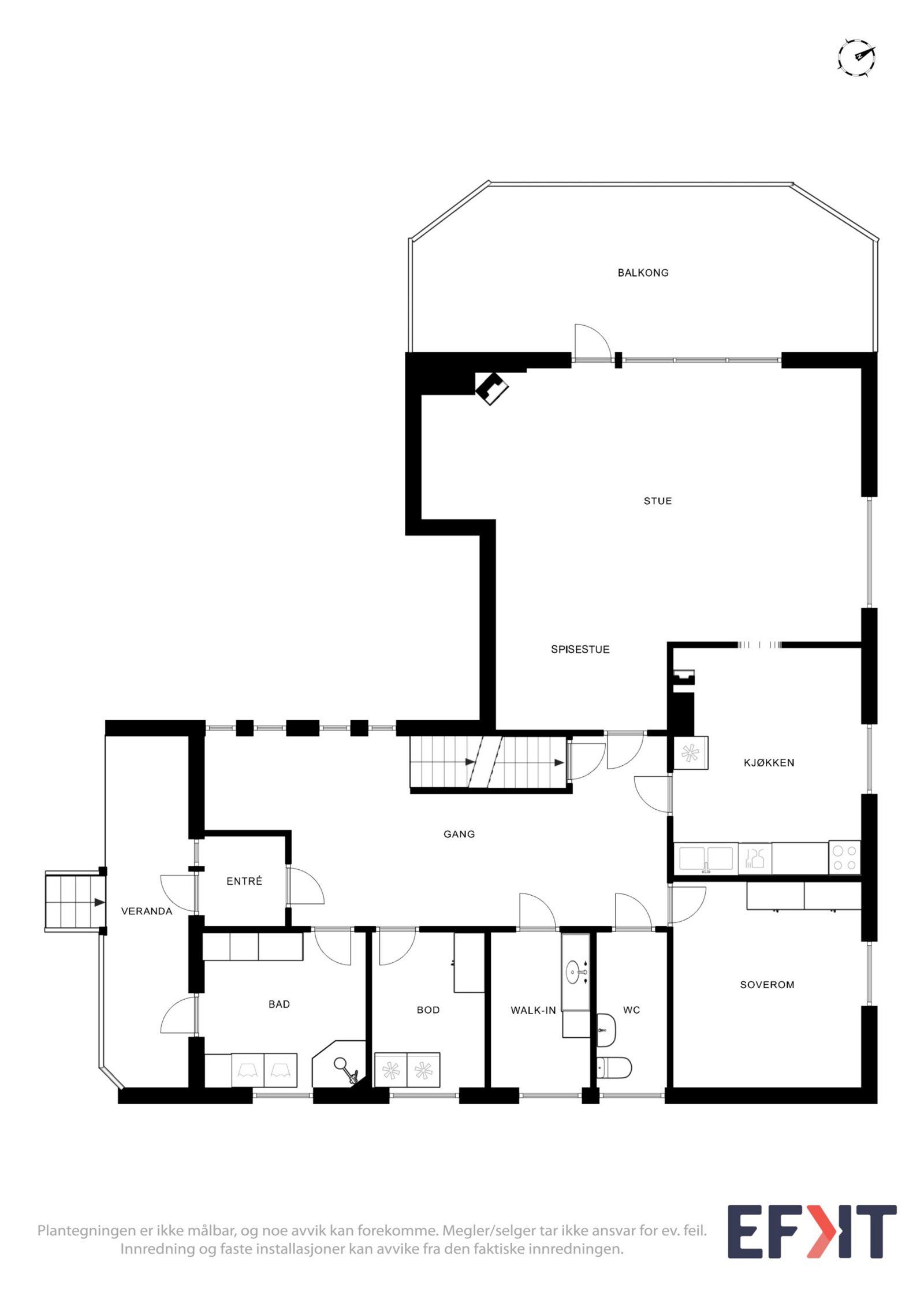 Planskisse 1. etasje