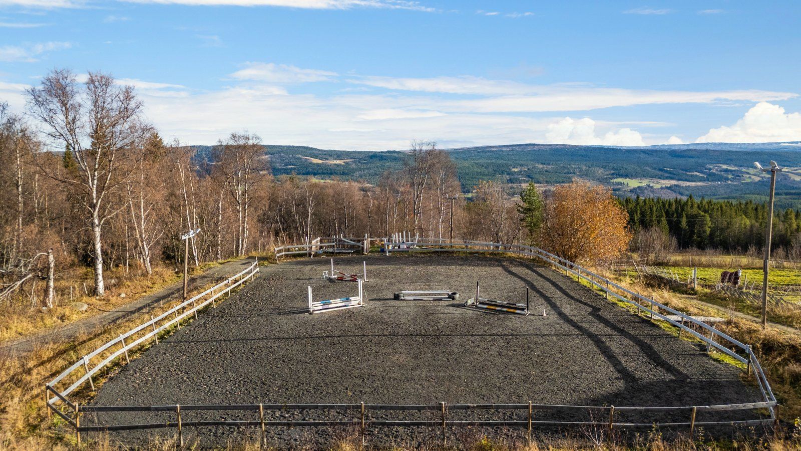 Ridebane/apellplass for hest