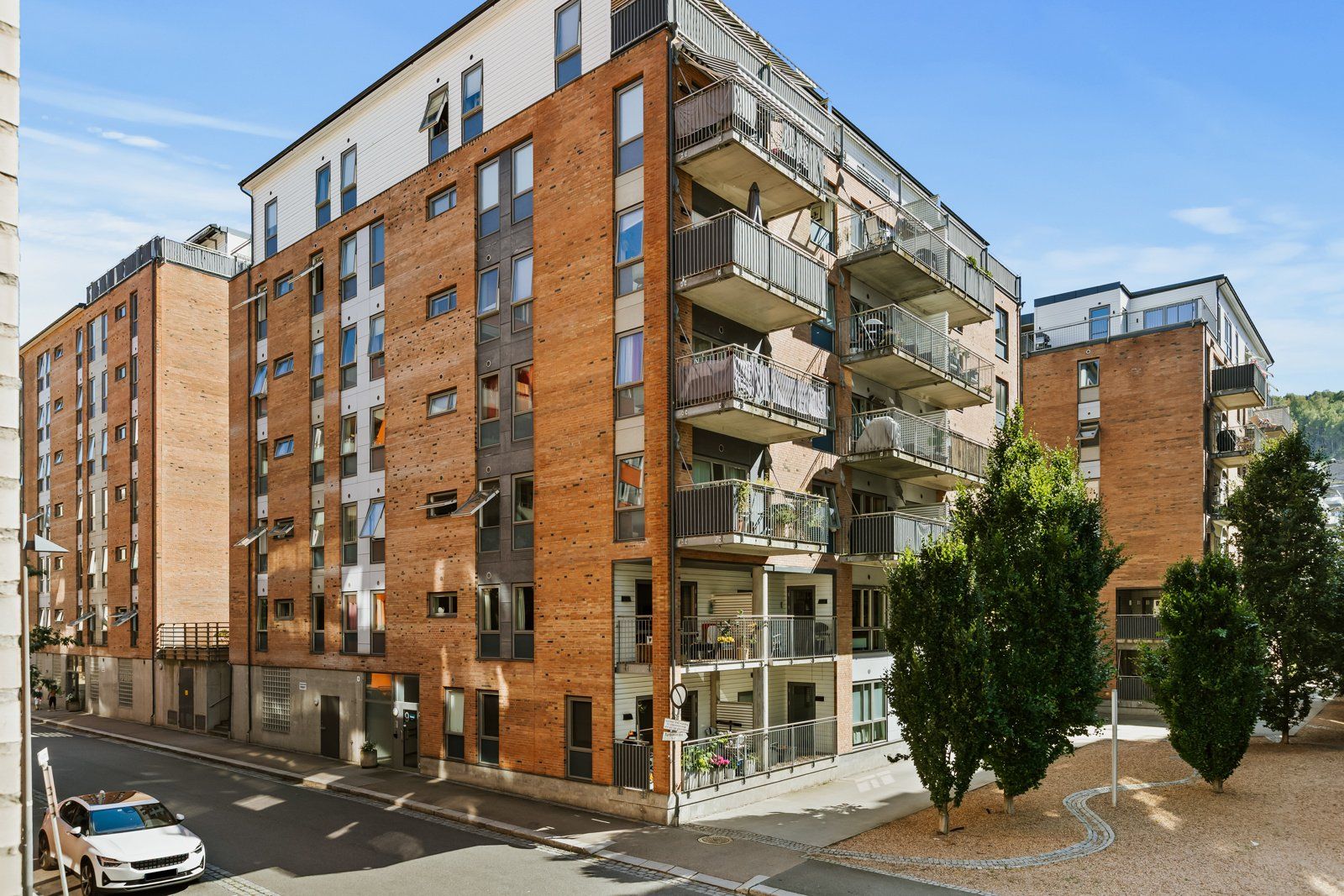 I Kværnerbyen bor du rolig og tilbaketrukket, samtidig som du er kun fem minutter unna alt Bjørvika og Oslo sentrum har å by på