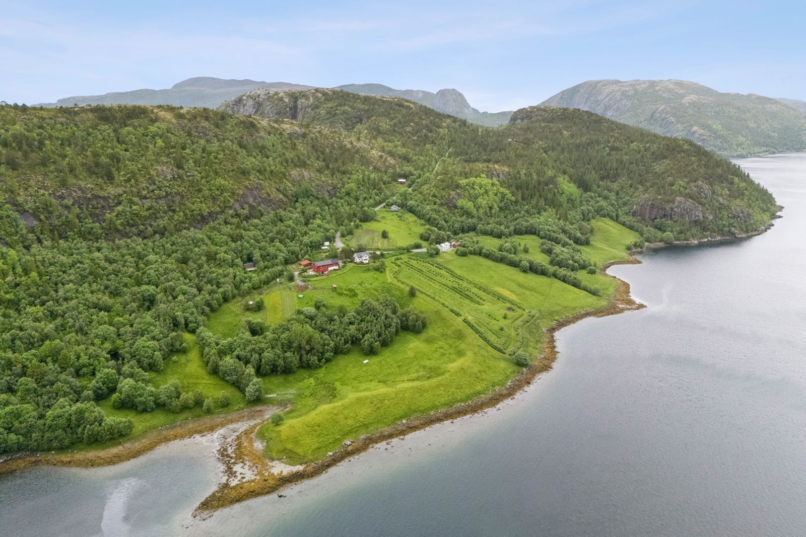 Gårdstun og område