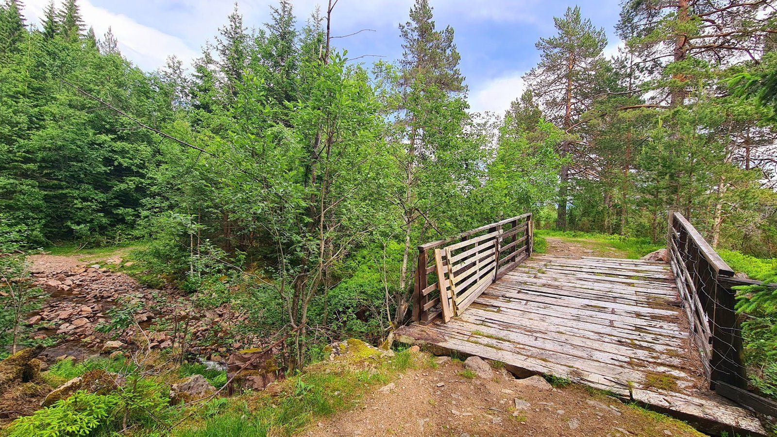 Område ved elva