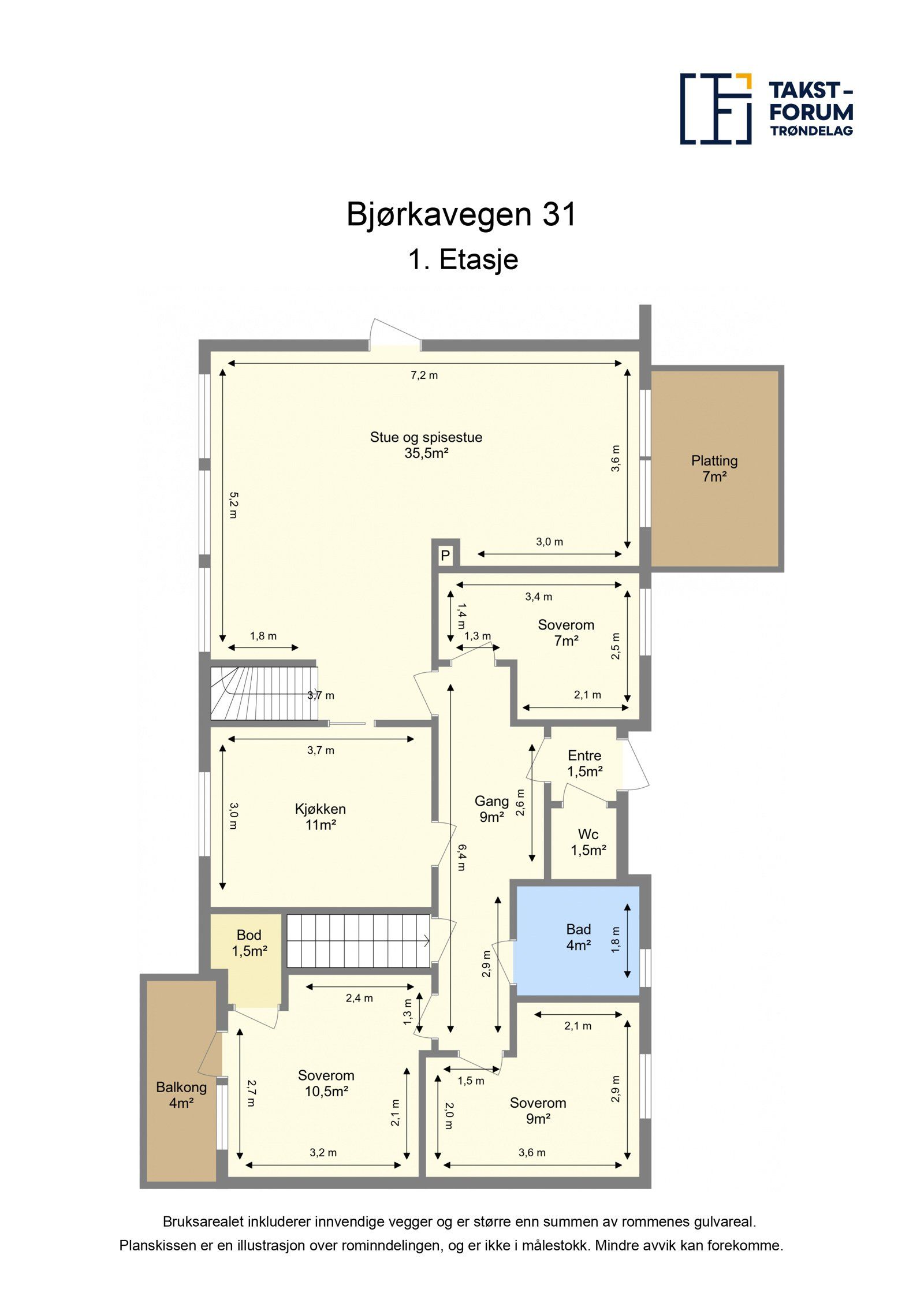 Plan våningshus