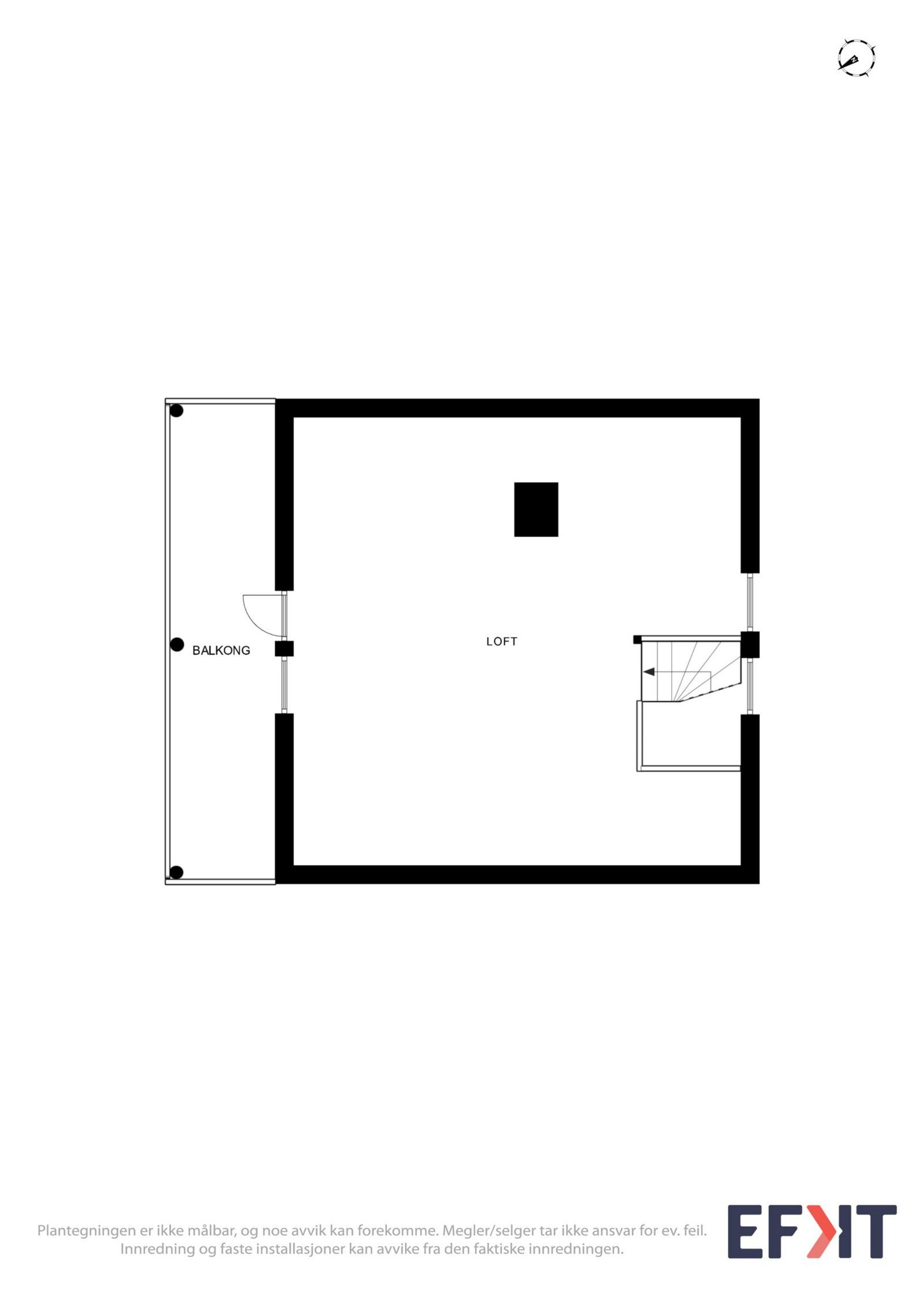 Plan 2. etasje våningshus