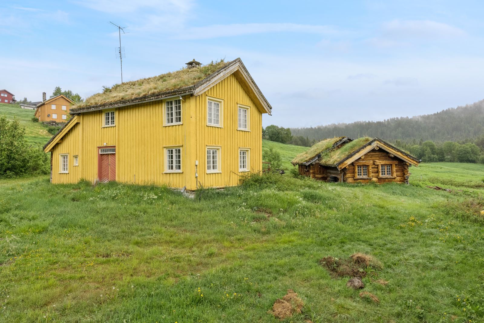 Våningshuset er bygd i ca 1825