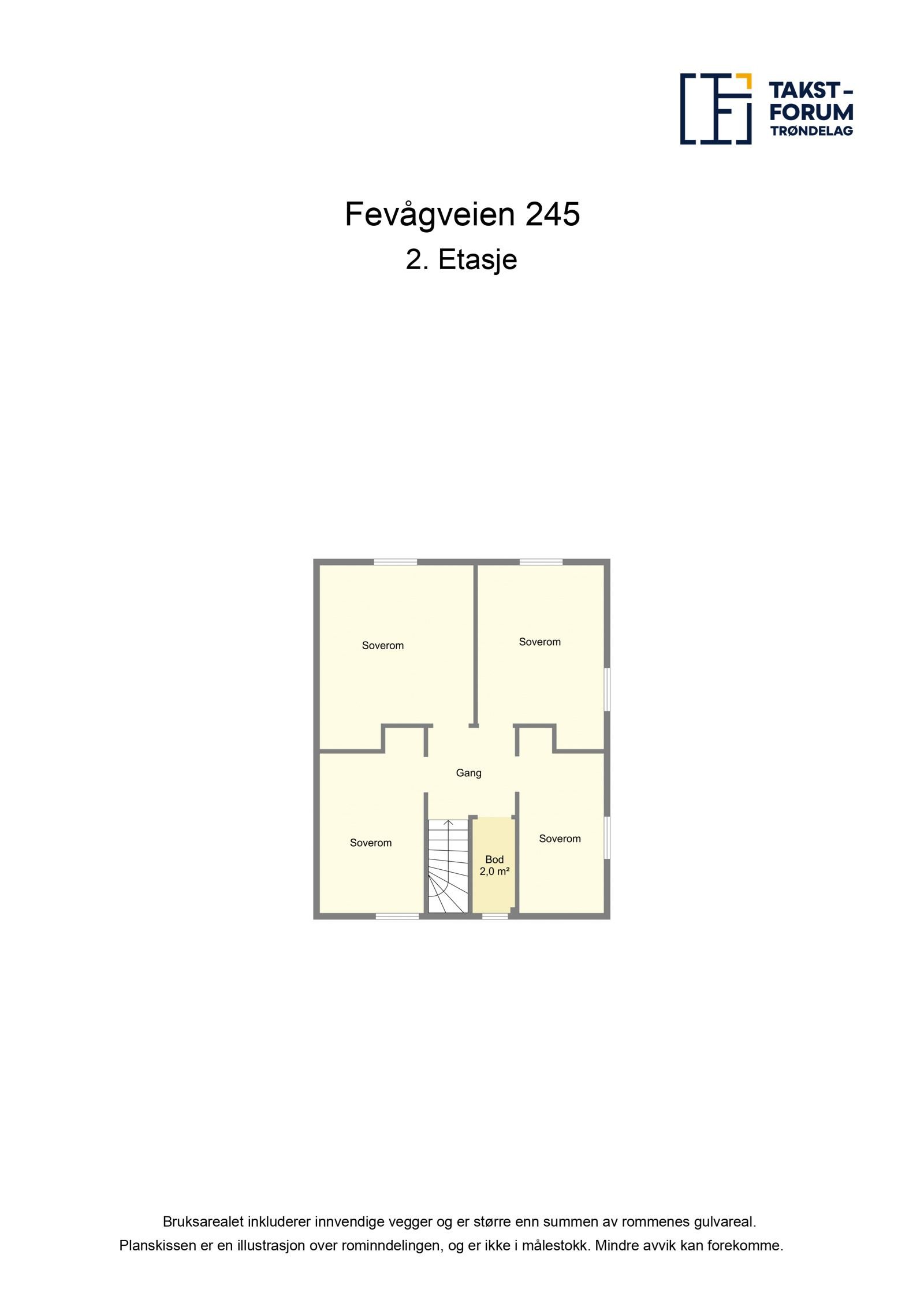 Planskisse 2. etasje