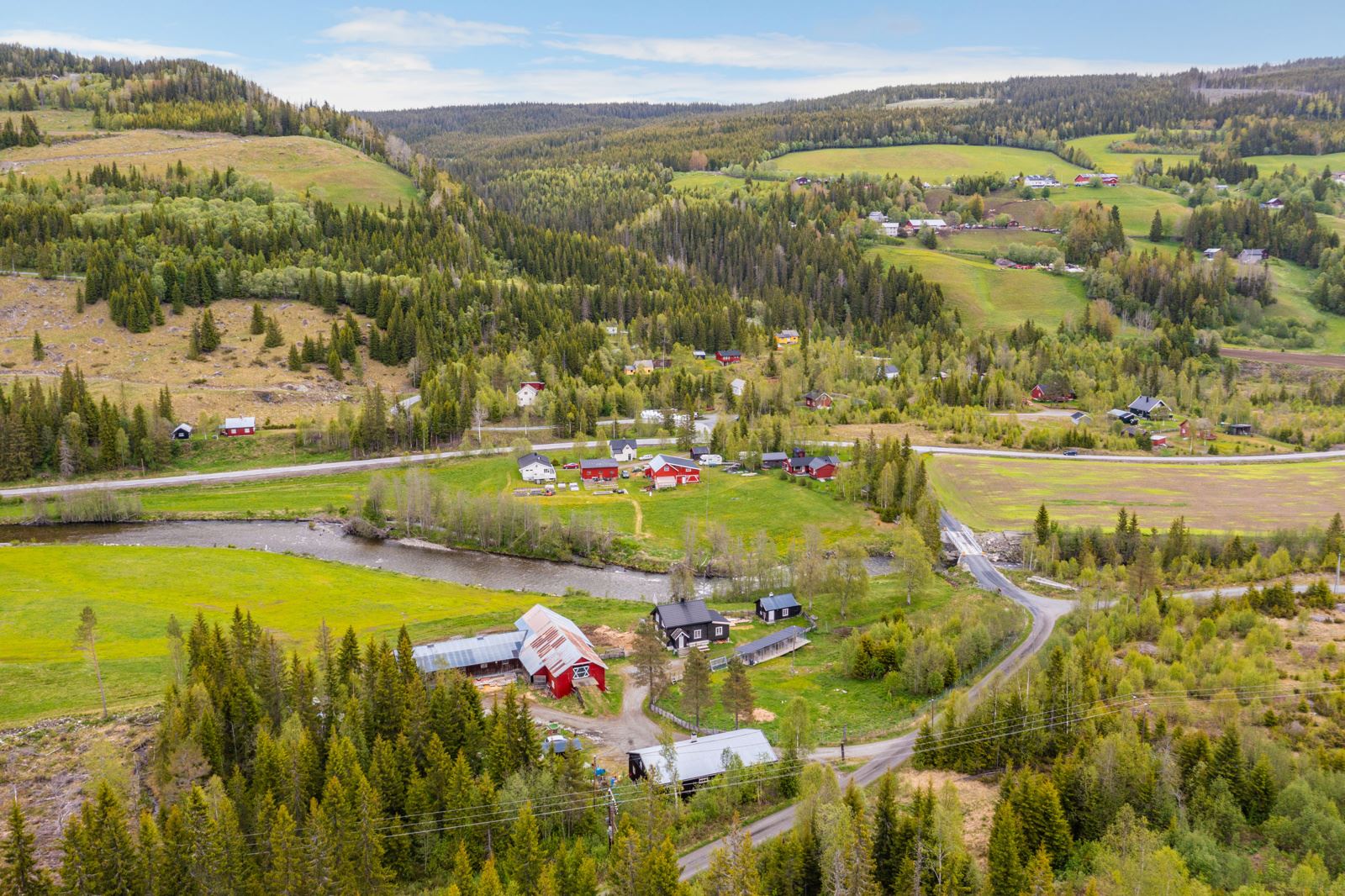 Fasadebilde gårdstun