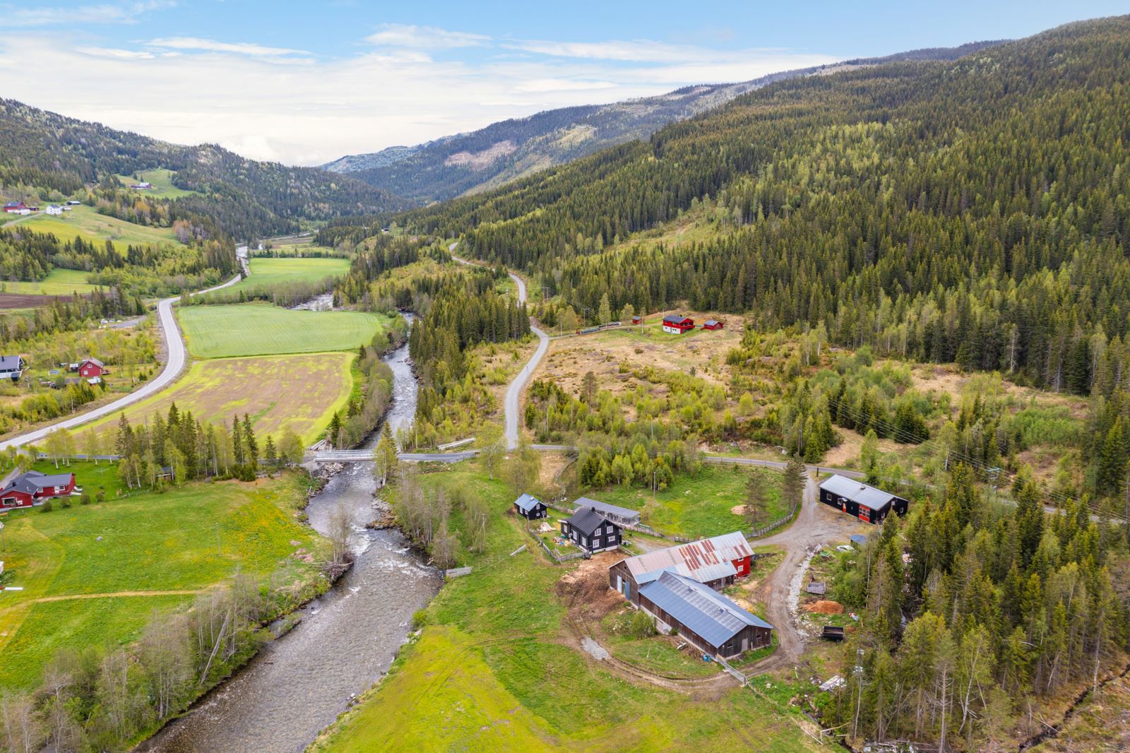 Fasadebilde gårdstun