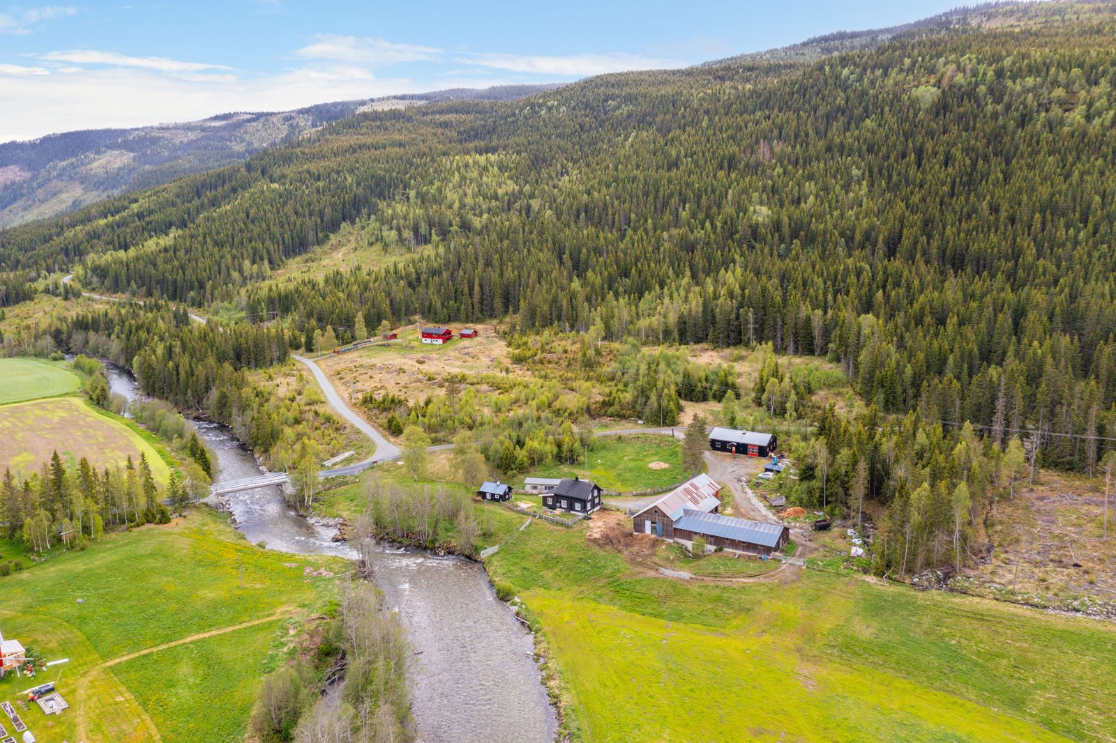 Fasadebilde gårdstun