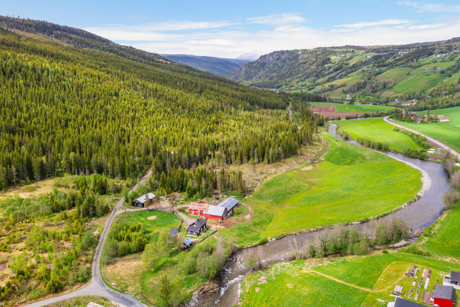 Fasadebilde gårdstun