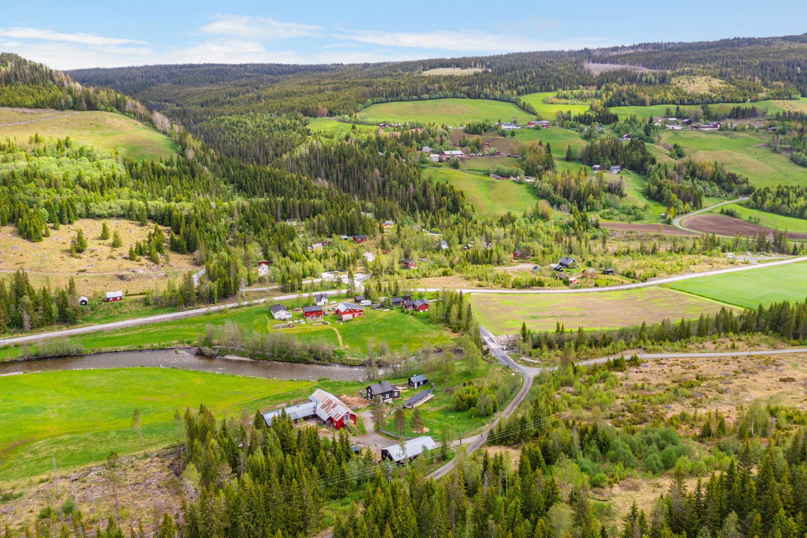 Fasadebilde gårdstun