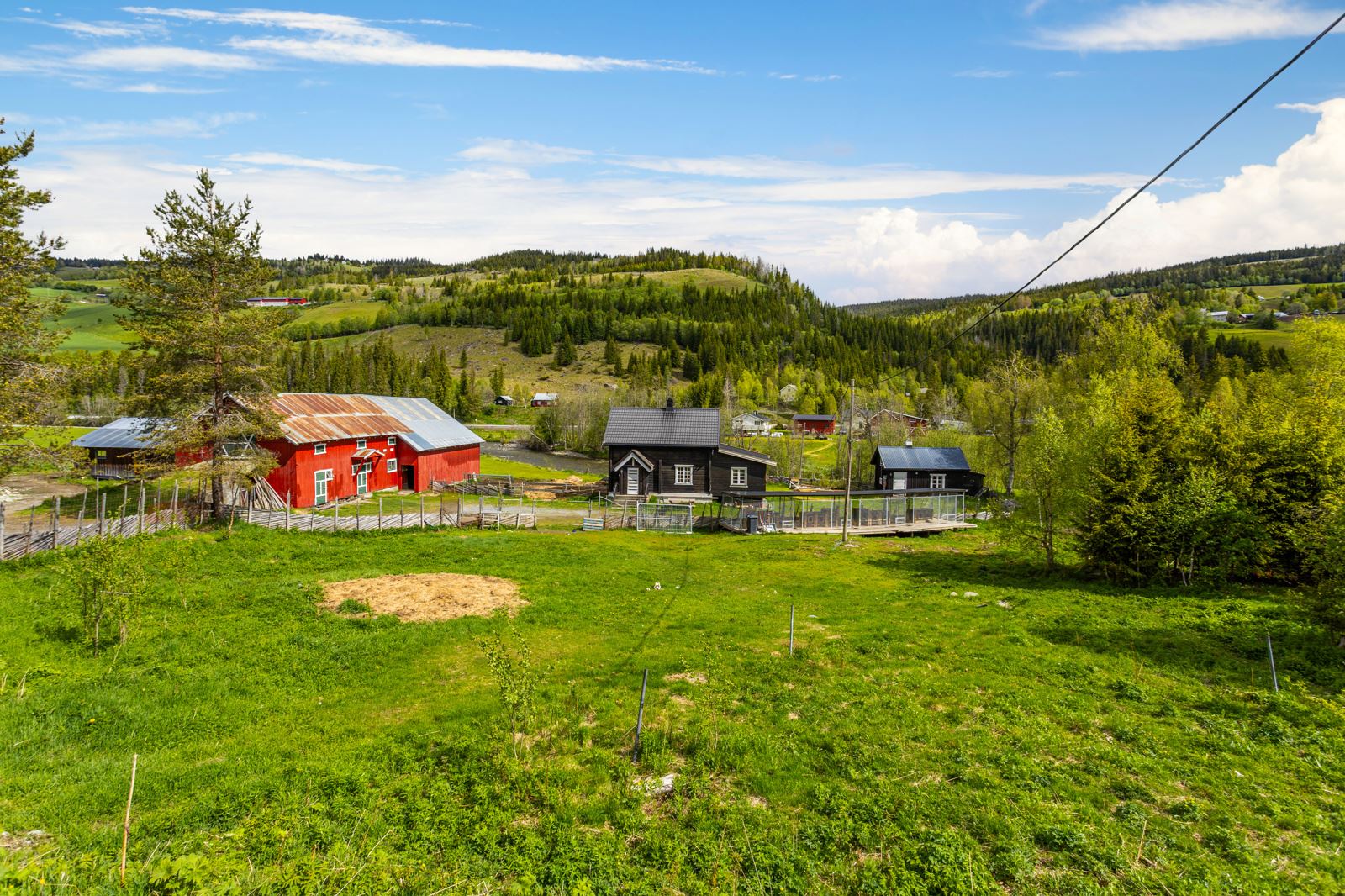 Fasadebilde gårdstun
