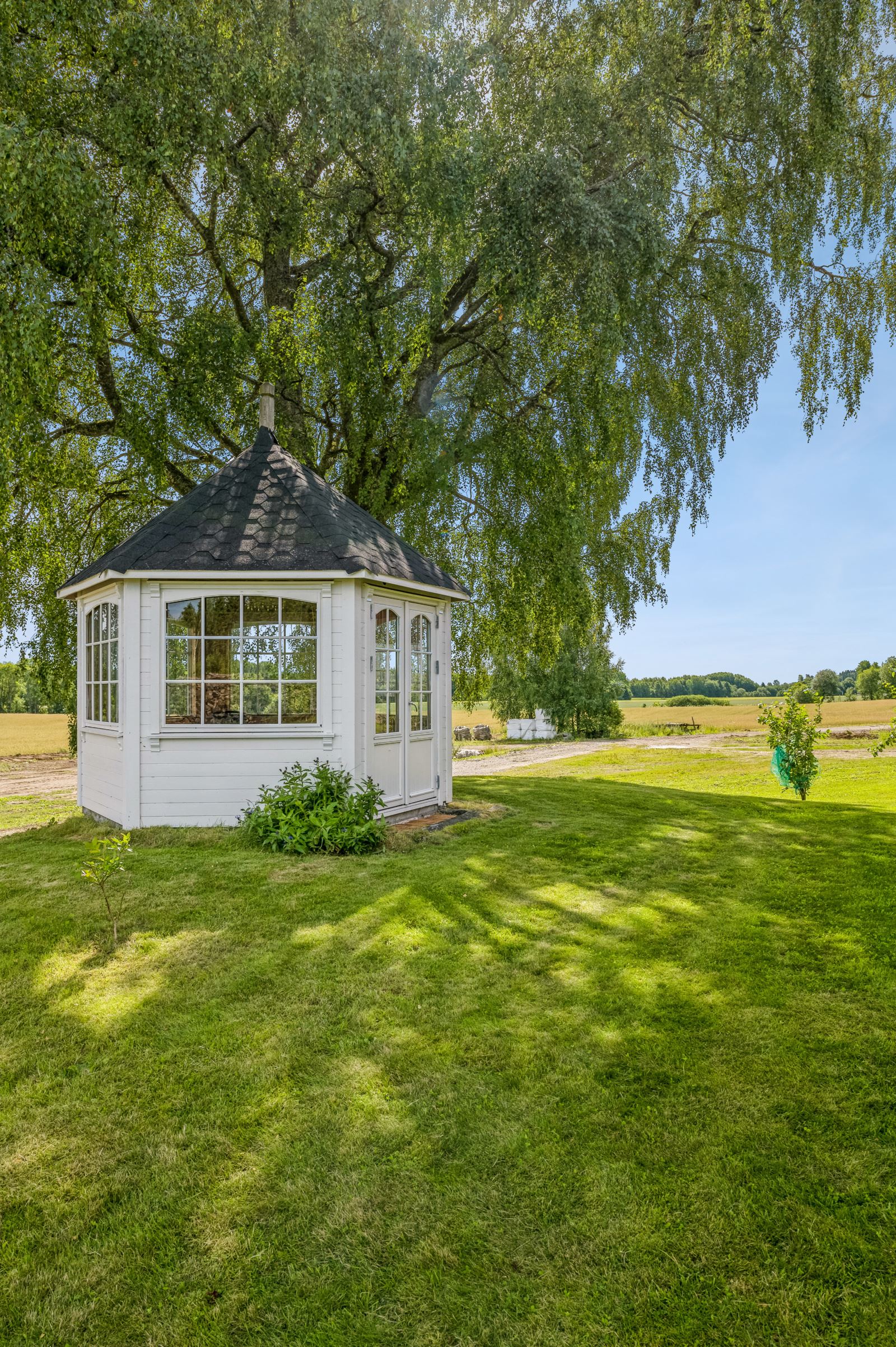 Her finner man roen i en hektisk hverdag, med naturen og den landlige idyllen som vakkert bakteppe.