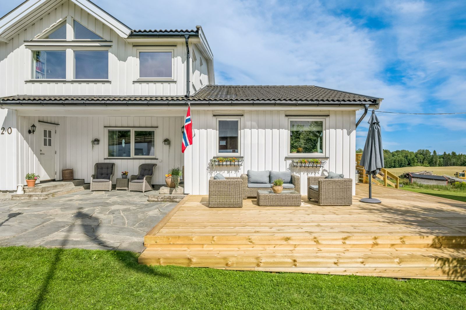 De gode solforholdene gjør det mulig å virkelig nyte varme og late dager til fulle.