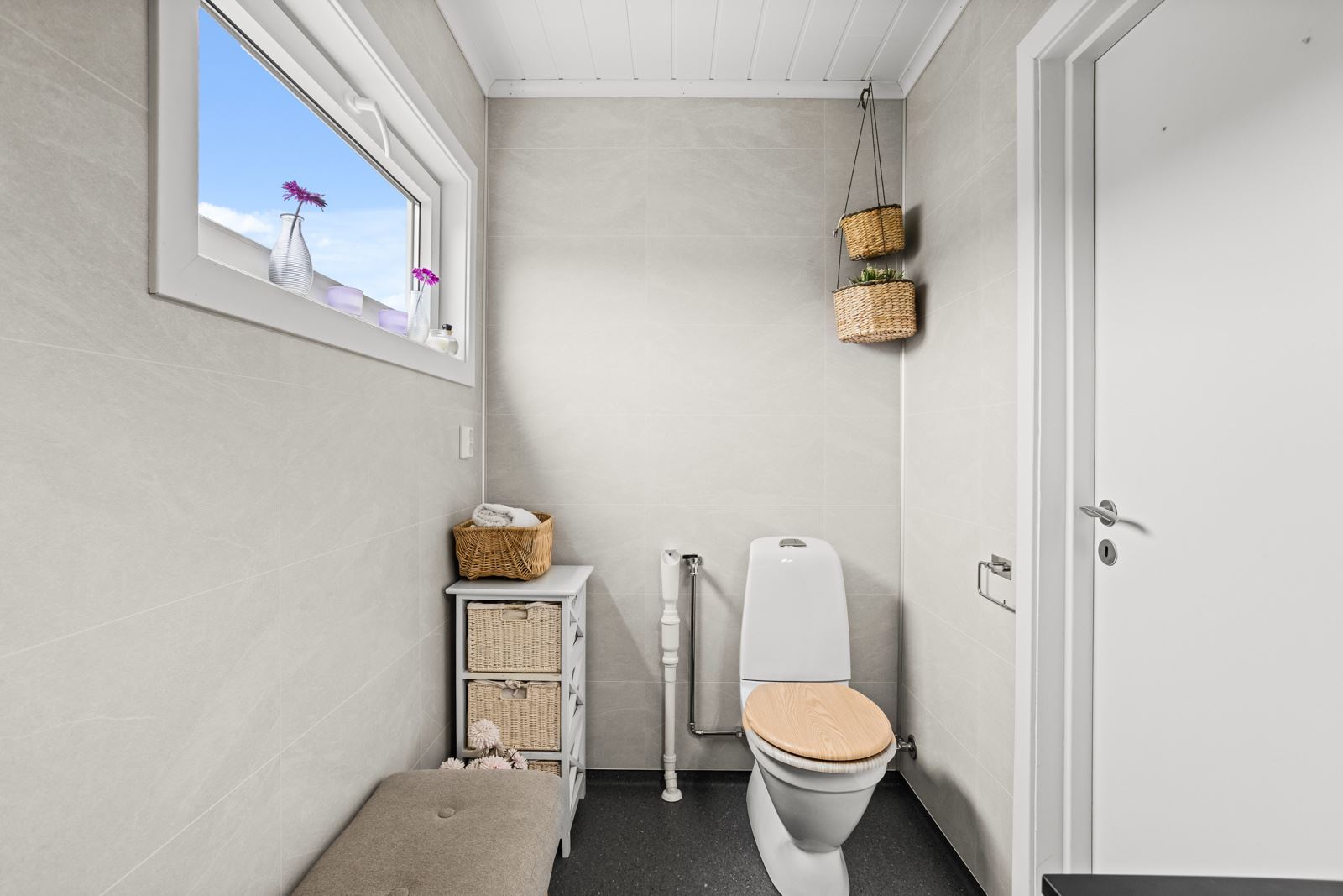 Opplegg for vaskemaskin og gulvvarme