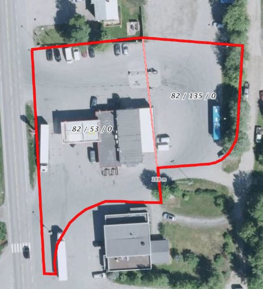 NIBIO kart over tomten