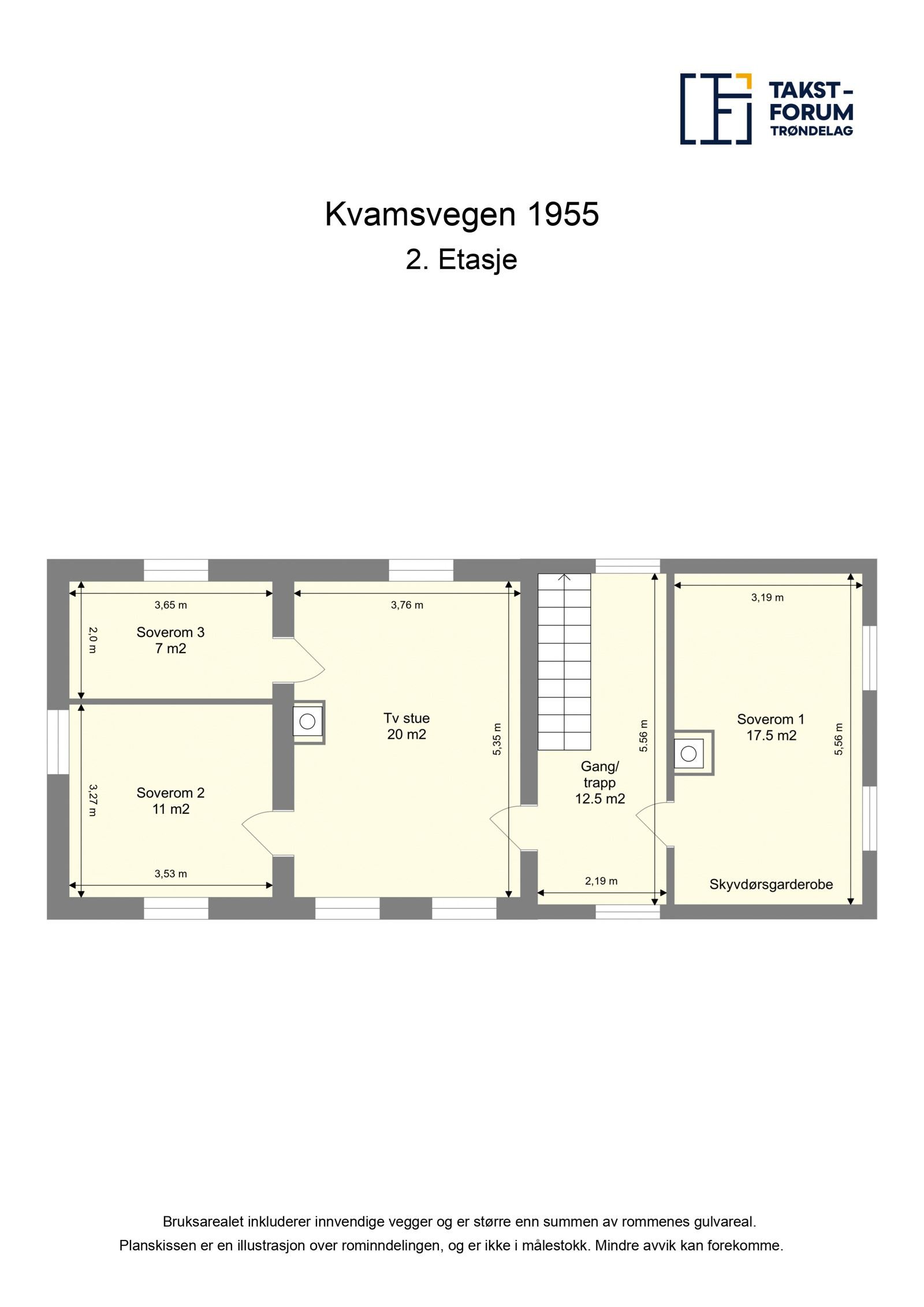 Planskisse 2. etasje